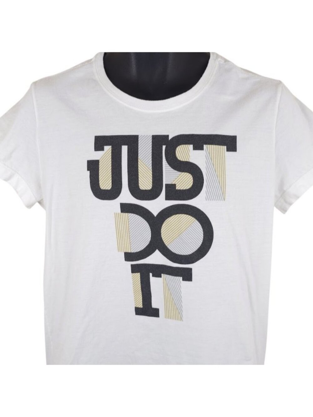Nike T Shirt Womens Size XL White Just Do It Streetwear
